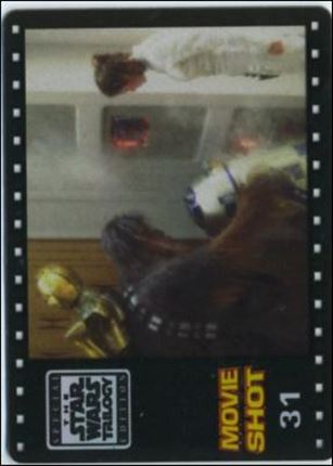 Star Wars Trilogy Special Edition Movie Shot Cels UK (Promo) card 31