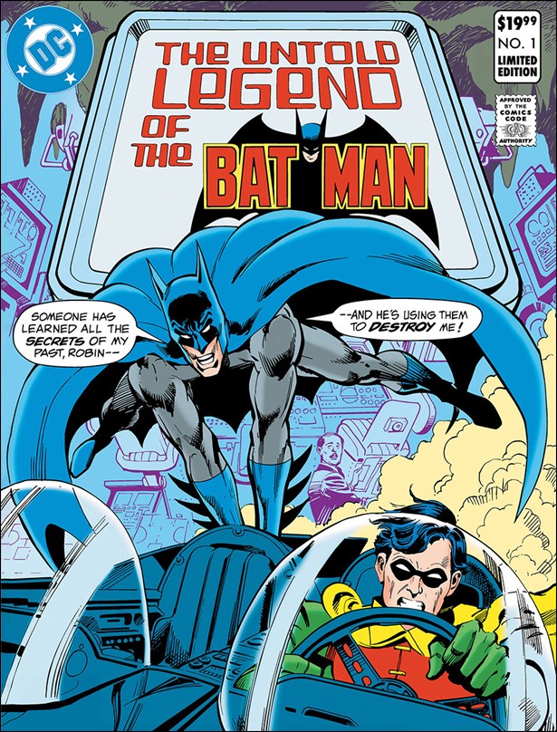 Limited Edition: The Untold Legend of the Batman issue 1-B Oversized Treasury Edition Foil Cover