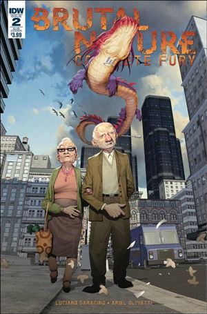 Brutal Nature: Concrete Fury  issue 2-B Ariel Olivetti Subscription Cover
