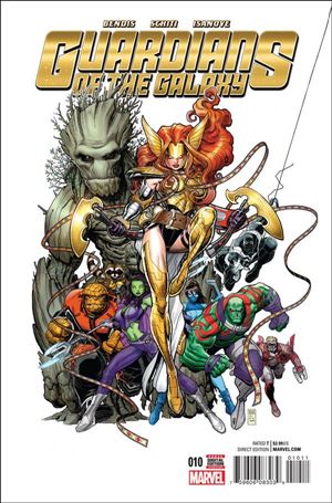 Guardians of the Galaxy (2015)  issue 10 Arthur Adams Cover