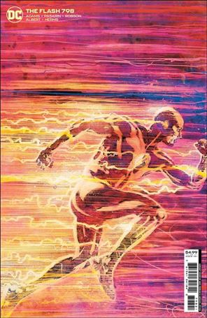 Flash (1959) issue 798-B Mike Perkins & Mike Spicer Cardstock Cover