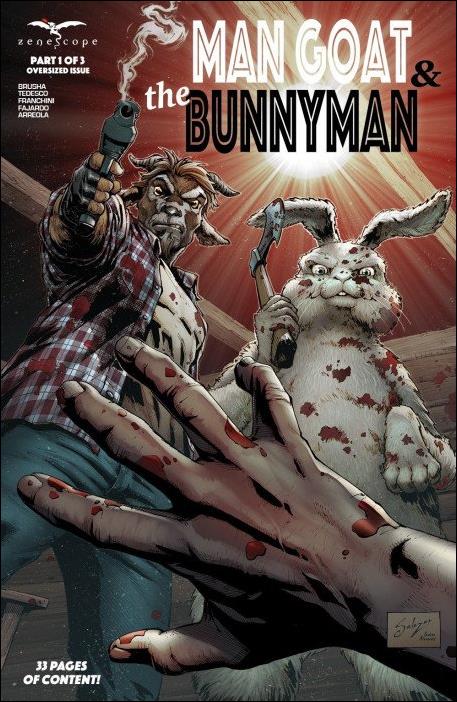 Man Goat & the Bunnyman issue 1 Edgar Salazar Cover