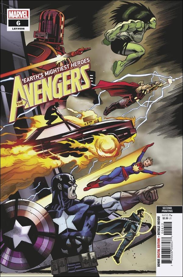 Avengers (2018/07) issue 6-C Ed McGuinness Cover (2nd Printing)