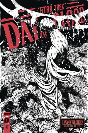Star Trek: Day of Blood issue 1-H Daniel Johnson 1:100 Spot Color Cover