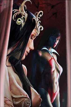 Vampirella/Dejah Thoris issue 1-R Dan Scott Collectibles Exclusive