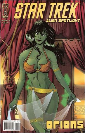 Star Trek: Alien Spotlight: Orions issue 1-B Elena Casagrande Cover