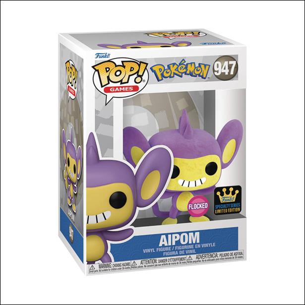 POP! Games figure 947-B Aipom (Flocked)