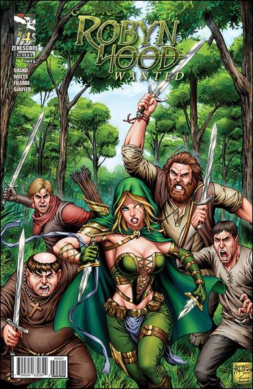 Grimm Fairy Tales Presents Robyn Hood: Wanted issue 4-B Alfredo Reyes Cover