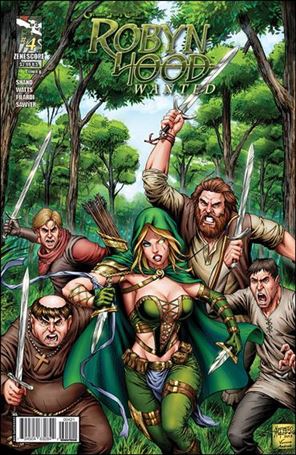 Grimm Fairy Tales Presents Robyn Hood: Wanted issue 4-B Alfredo Reyes Cover