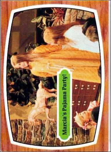 Brady Bunch (Base Set) card 72 Marcia's Pajama Party!