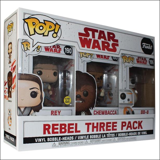 POP! Star Wars Multi-Packs figure nn22 Rebel Three Pack