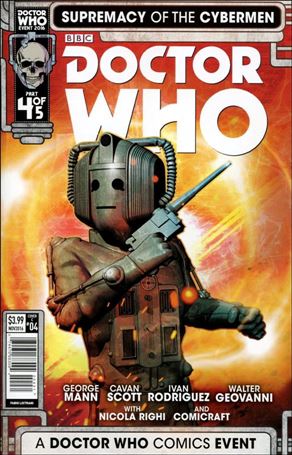 Doctor Who Event 2016: Supremacy of the Cybermen issue 4-C Fabio Listrani Cover