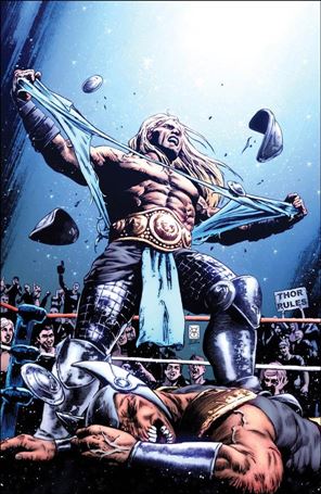 Thor (2020) issue 9-K Valerio Giangiordano Frankie's Comics Virgin Cover