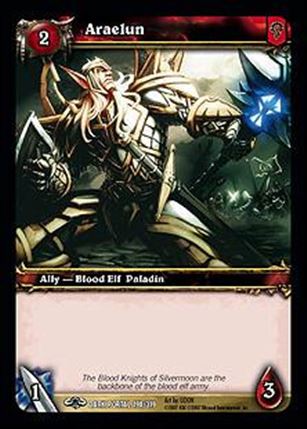 World of Warcraft: Through the Dark Portal (Base Set) card 198 Araelun