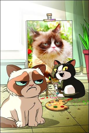 Grumpy Cat issue 1-I Steve Uy 