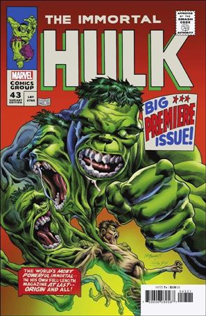 Immortal Hulk issue 43-B Joe Bennett Cover