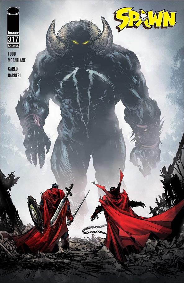 Spawn issue 317-B Todd McFarlane Cover