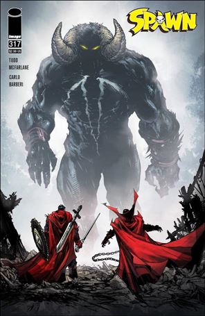 Spawn issue 317-B Todd McFarlane Cover