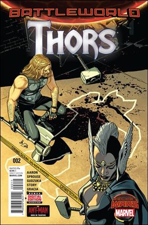 Thors issue 2 Chris Sprouse Cover