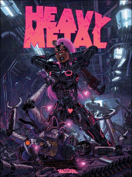 Heavy Metal (2025) issue 1-H Tony Moore Massive Select Cover