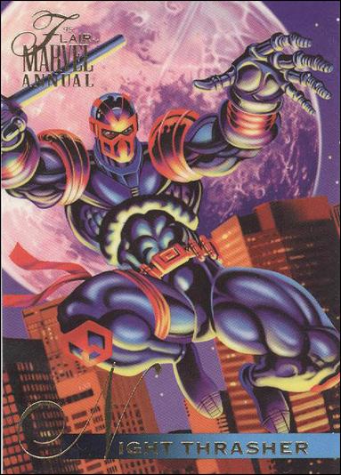 Marvel Annual Flair '95 (Base Set) card 149 Night Thrasher