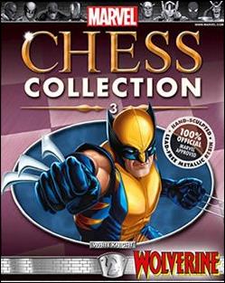 Marvel Chess Collection (UK) issue 3 Wolverine (White Knight)