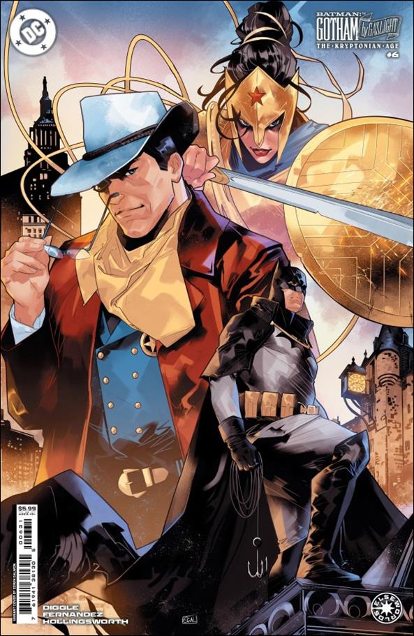 Batman: Gotham by Gaslight - The Kryptonian Age issue 6-C Edwin Galmon Cardstock Cover