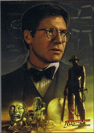 Indiana Jones Masterpieces (Base Set) card 3 Dr. Henry Jones Jr.