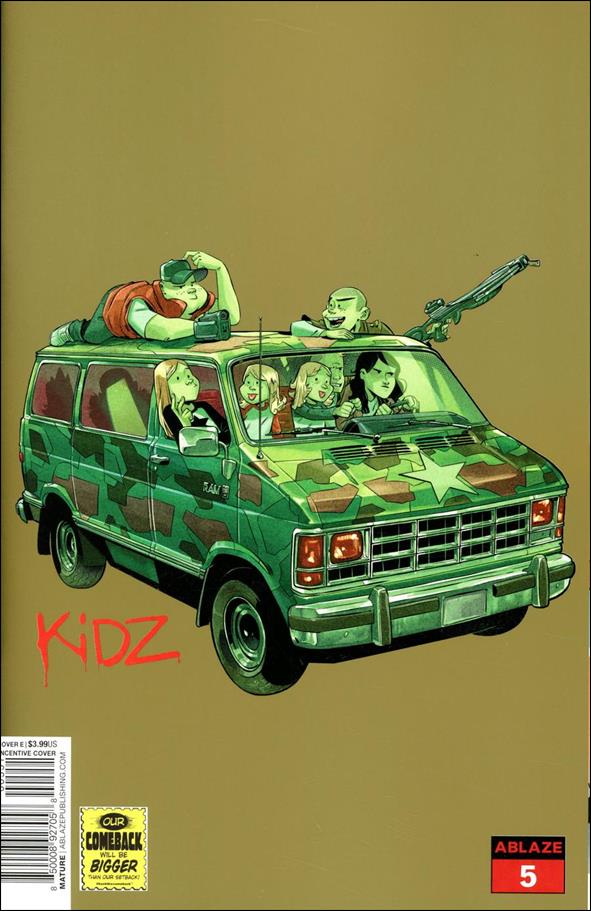 Kidz issue 5-E Esdras Cristobal 1:10 Foil Cover