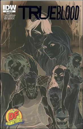 True Blood (2010) issue 1-Q Dynamic Forces Negative Cover 1/1000