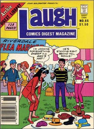 Laugh Digest Magazine issue 65-B Canadian Price Cover