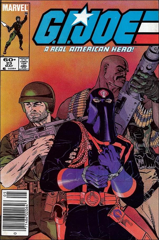 G.I. Joe: A Real American Hero issue 23-C Newsstand Cover