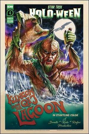 Star Trek: Holo-ween issue 4-B Andy Price Cover