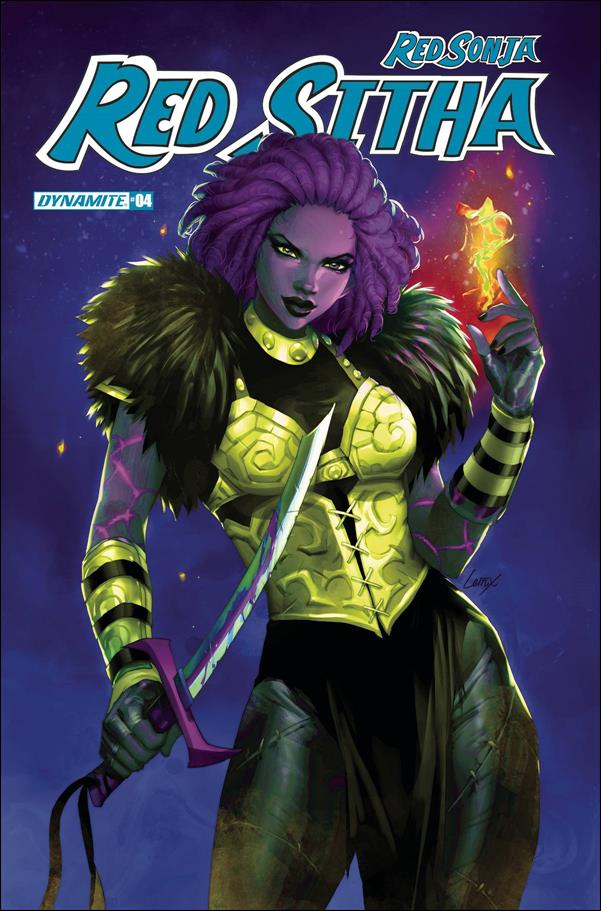 Red Sonja: Red Sitha issue 4-F Leirix Li Ultraviolet Cover