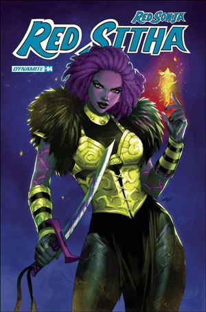 Red Sonja: Red Sitha issue 4-F Leirix Li Ultraviolet Cover