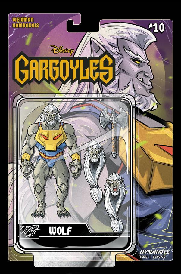 Gargoyles (2022) issue 10-F Action Figure Cover