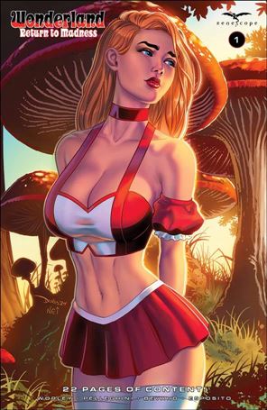Wonderland: Return to Madness issue 1-C Derlis Santacruz Cover