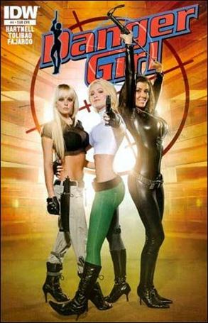 Danger Girl: The Chase issue 4-B Subscription Photo Cover