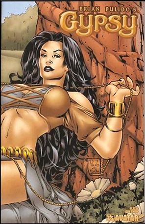 Brian Pulido's Gypsy issue 2-D Wraparound Cover