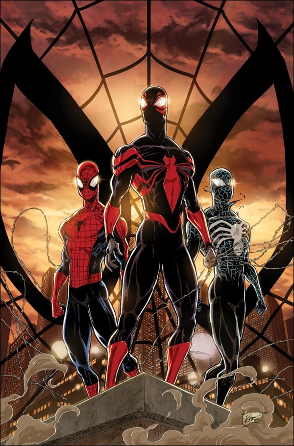 Ultimate Spider-Man: Incursion issue 1-H Kaare Andrews Virgin 1:100 Cover