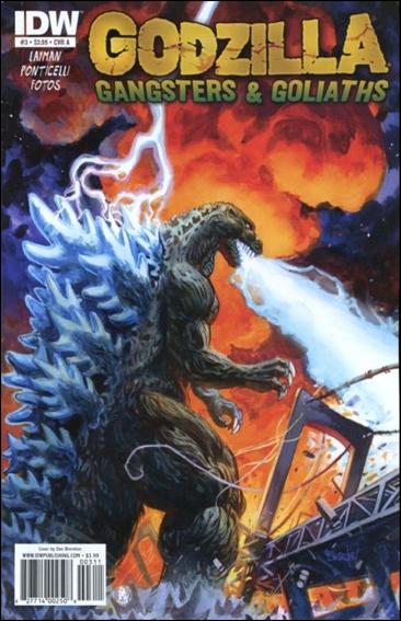 Godzilla: Gangsters and Goliaths issue 3 Dan Brereton Cover