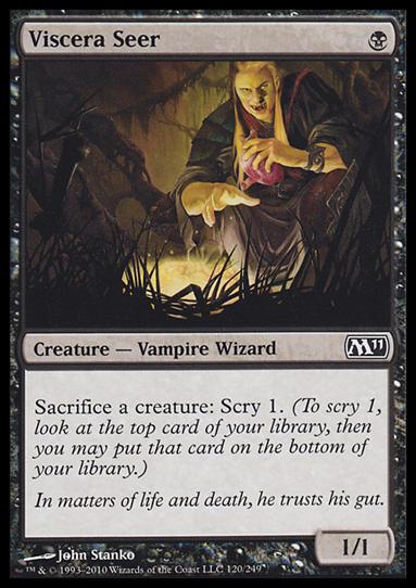 Magic the Gathering: 2011 Core Set (Base Set) card 120 Viscera Seer