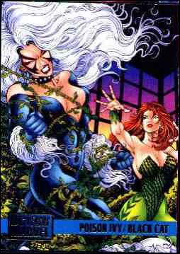 DC Versus Marvel / Marvel Versus DC (Base Set) card 88 Poison Ivy/Black Cat