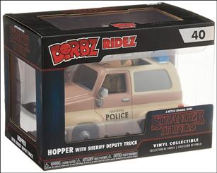 Dorbz Ridez figure 40 Hopper with sheriff deputy truck