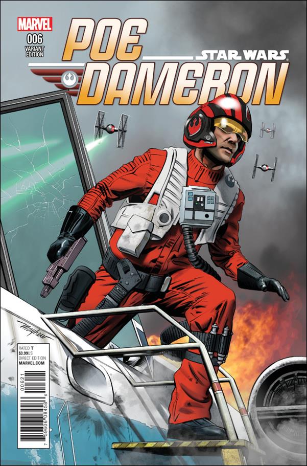 Poe Dameron issue 6-B Mike Mayhew Cover
