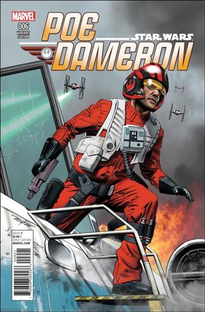 Poe Dameron issue 6-B Mike Mayhew Cover