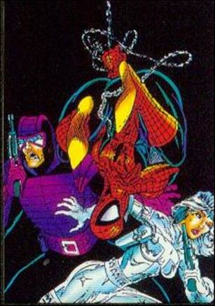 Spider-Man II: 30th Anniversary 1962 - 1992 (Base Set) card 80 Silver Sable