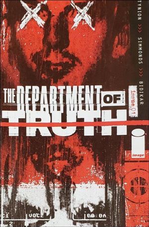 Department of Truth issue 1-S Martin Simmonds Cover 1:5 Secret Cover (5th Print)