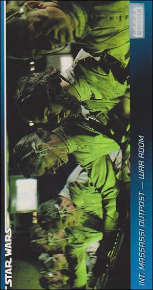 Star Wars Widevision (Base Set) card 97 Int. Massassi Outpost - War Room
