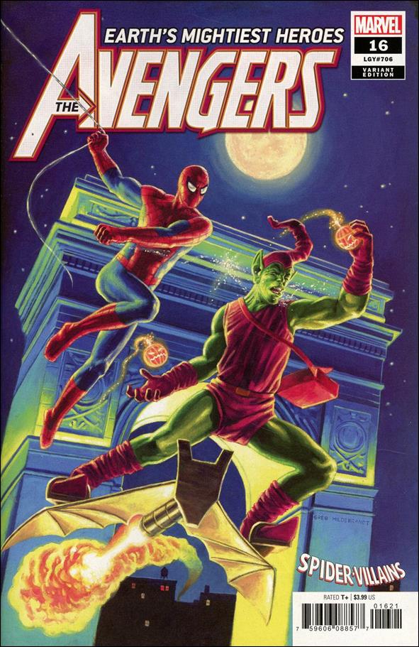 Avengers (2018/07) issue 16-B Greg Hildebrandt "Spider-Villains" Cover